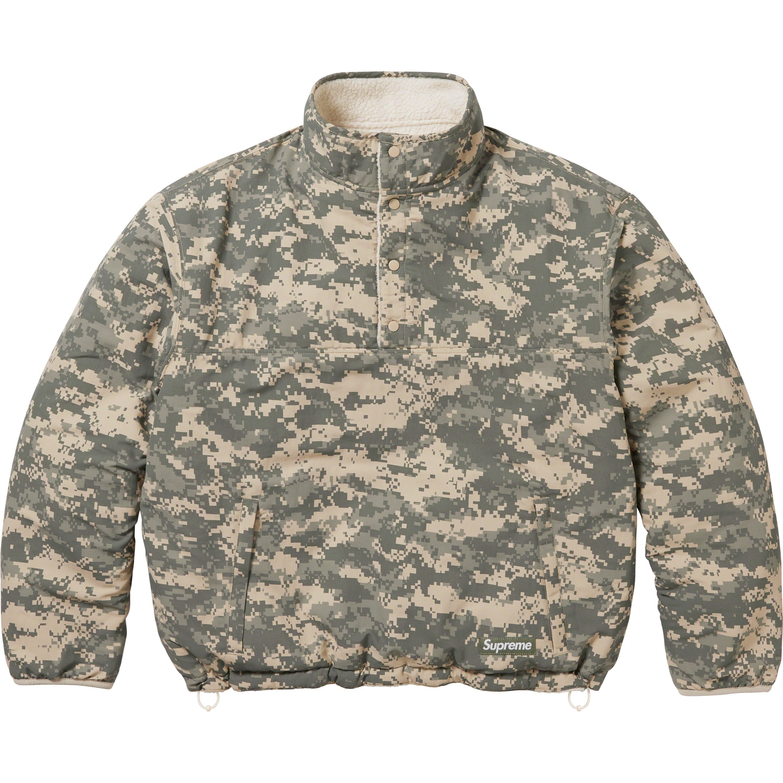 Polartec® Shearling Reversible Pullover view 30